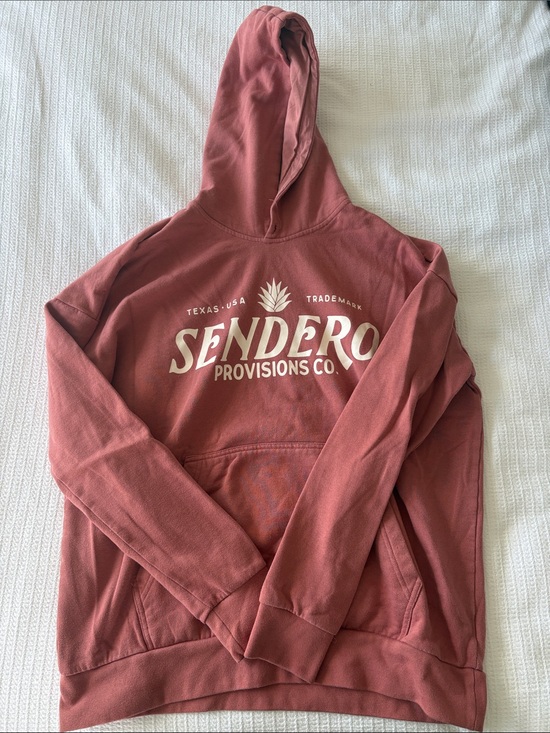 Sendero Provisions Co. Tops - Sendero Women’s Hooded Sweatshirt - Dusty Rose